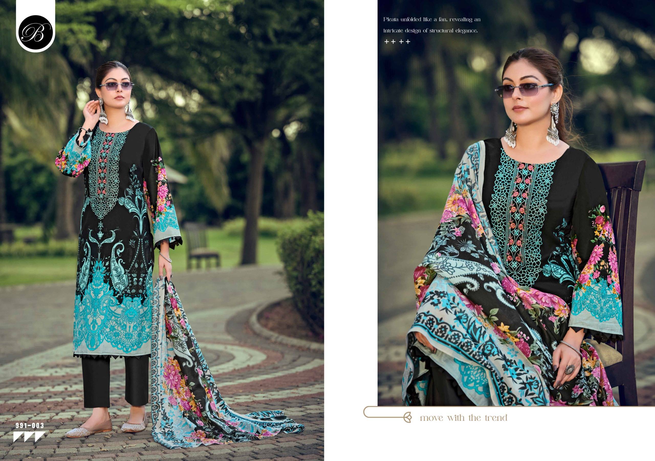 NAIRA VOL 150 BY BELLIZA DESIGNER 01 To 08 Series Indian Traditional casual wear Pakistani Pure Cotton dresses At Wholesale Price